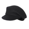 Wool Blend Newsboy Cap Sloping Brim Beret Hat Fashion Peaked Cap  For Women
