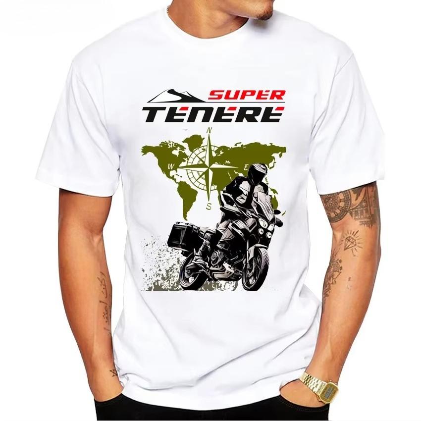 Tracer 9 GT Motorcycle 2025 Rider T-Shirt New Summe Men's Short Sleeve Moto Sport Boy Casual Tees Cool Riding Tops