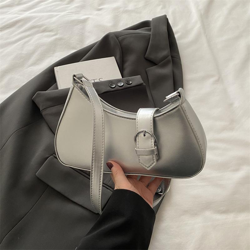 Underarm bag women's 2025 new high-value messenger bag single shoulder niche design texture bag women's bag