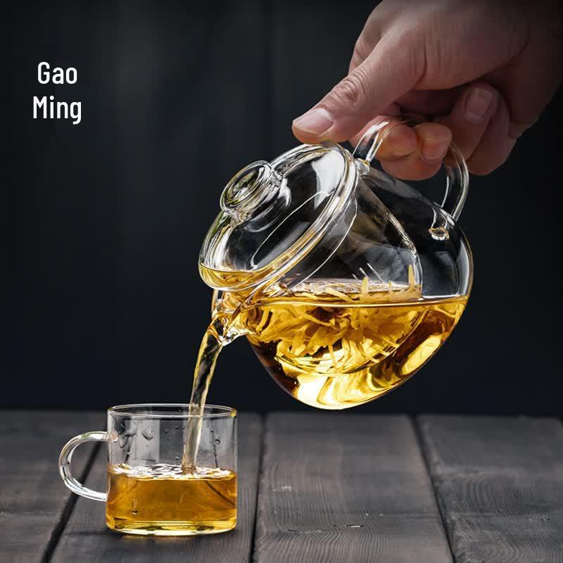 Youluo Chinese Style Thickened Glass Teapot