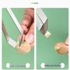 Stainless Steel Garlic Skin Peeler Clip for Quick Manual Peeling