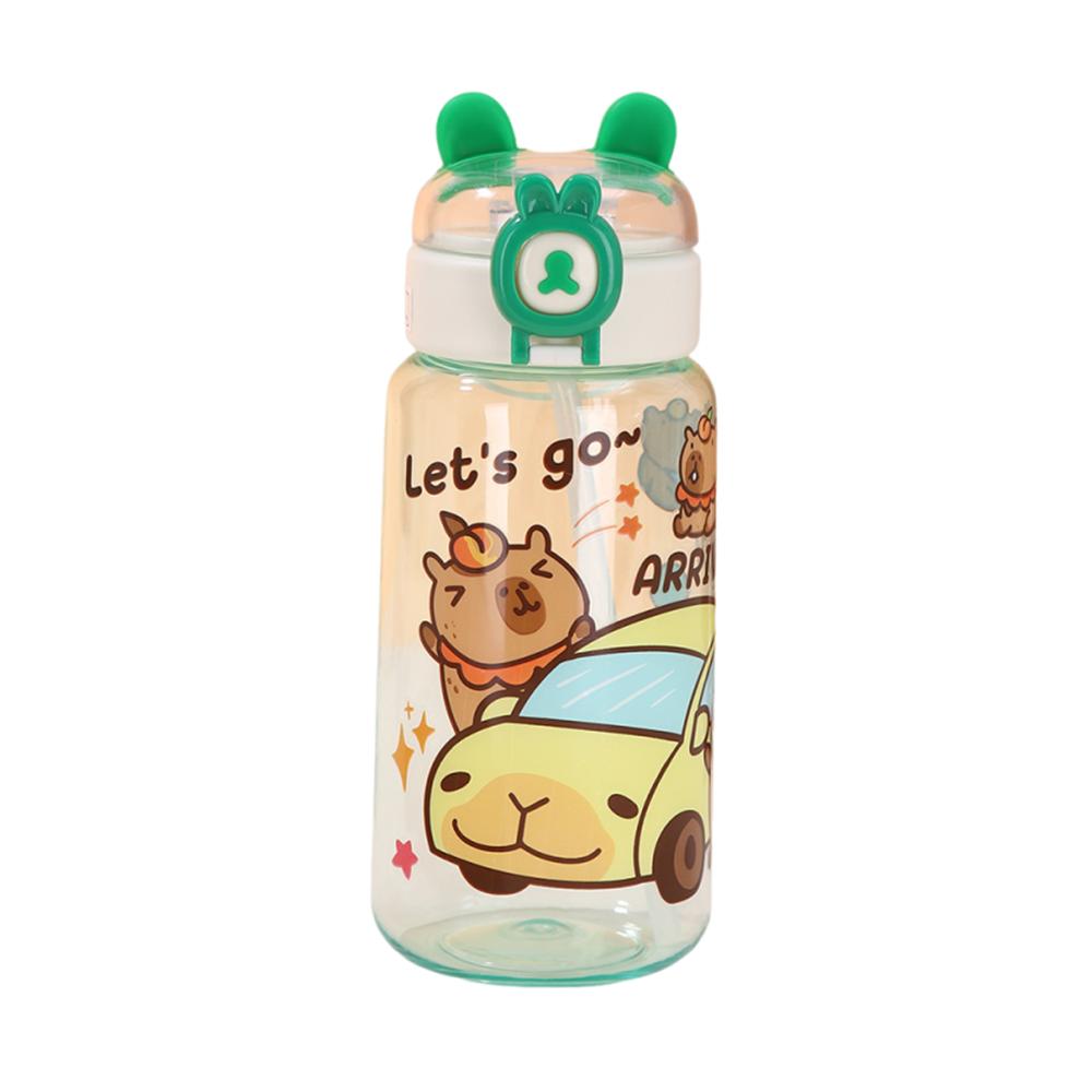 500ml Capybara Water Bottles Cartoon Capybara Drinking Bottle Drinkware Sport Water Bottle  Summer