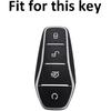 Soft TPU Car Key Case Cover, for BYD Han Ev Tang Dm/Qin Plus/Song Pro/MAX/Yuan Buckle Auto Shell Fob Keychain Accessories