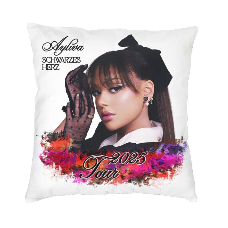 Custom Germany Ayliva Singer And Musician Cushion Cover Double Side Print Throw Pillow Case for Sofa Pillowcase Home Decorative