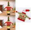 Knit Sweaters Christmas Wine Bottle Decor For Holiday Party Home Decor
