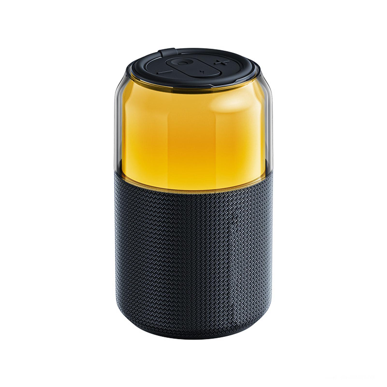 

Беспроводная Bluetooth-колонка Уличная Портативная Мини-колонка Цветной Атмосферный Свет Сабвуфер Black