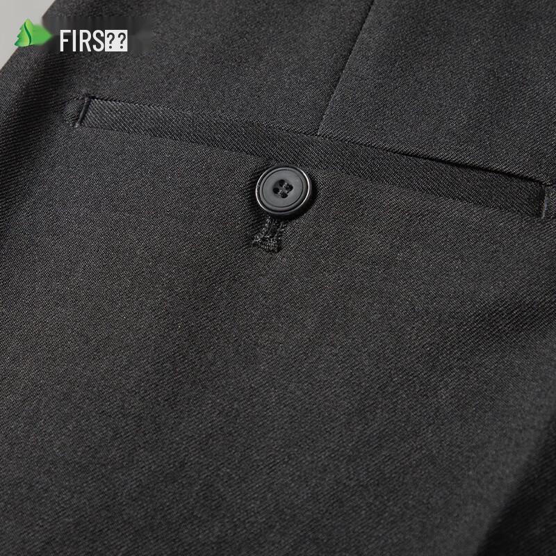 Men's Wrinkle-Resistant Straight Fit Dress Pants