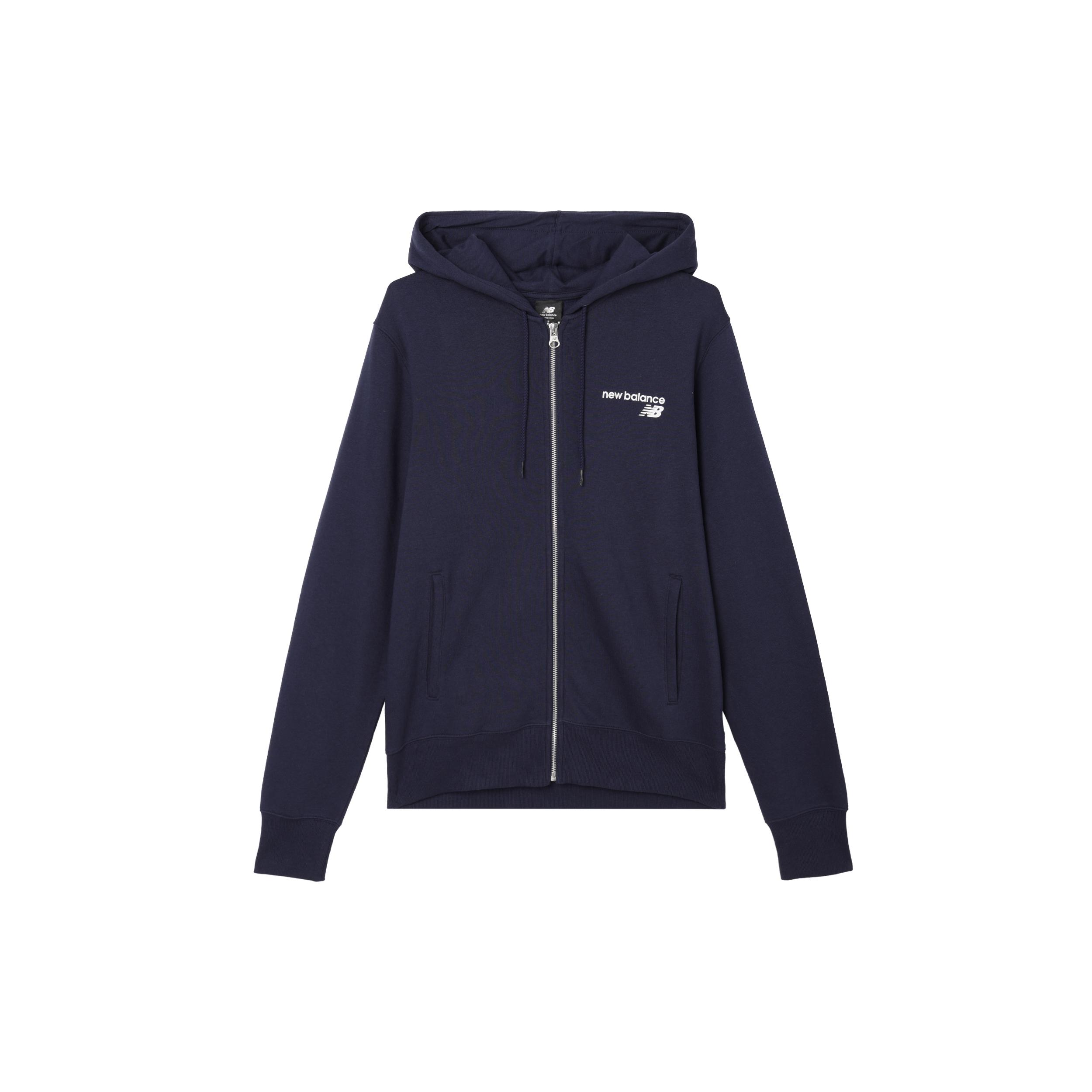 Толстовка New Balance Мужская Темно-синяя MJ03907-PGM L