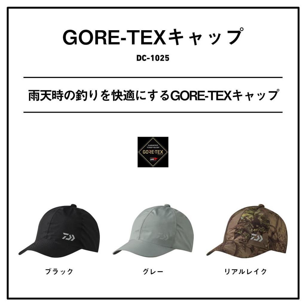 DAIWA Cap Black Free GORE-TEX 25DC-1025