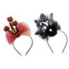 Gothic Bat Devil Hairband Soft Elastic Headwear Hair Hoop For Costume Event Themed Gatherings