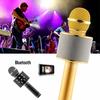Wireless Microphone Professional Condenser Karaoke Mic Bluetooth Stand Radio Microphone Recording Studio