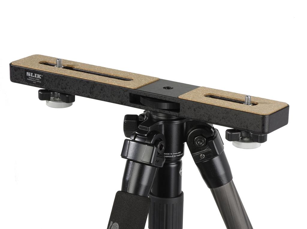 SLIK Tripod Head Accessory Plate II for Mounting Two Cameras (201152)