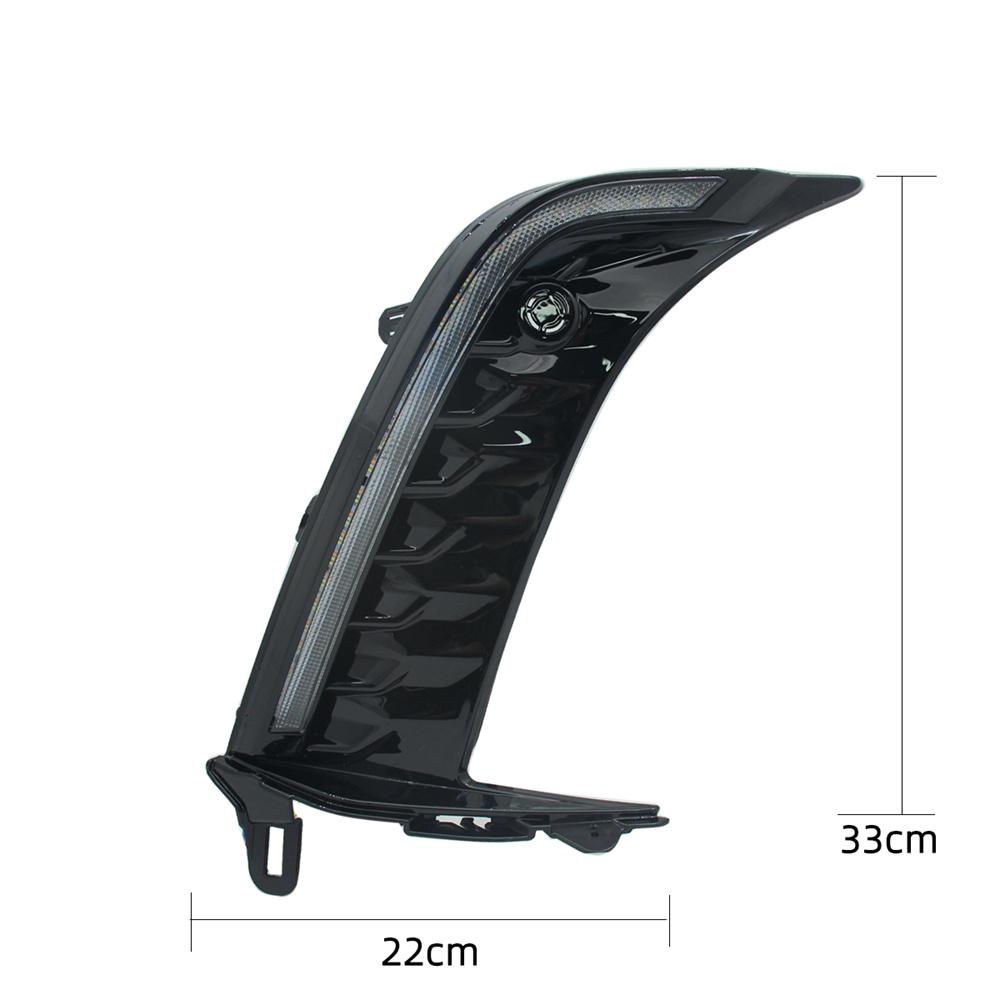 2x Daytime Running Light Fog Light with Turn Signal For Toyota Camry SE XSE 2025