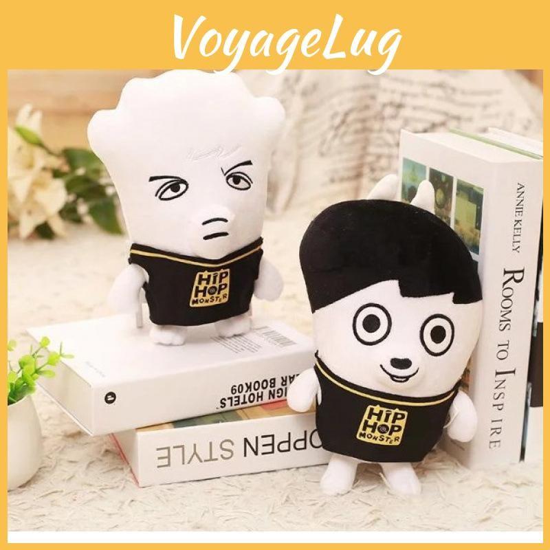 Boys Bangtan Iconic Plush Toy Figure Black Color Soft Material Home Office Doll