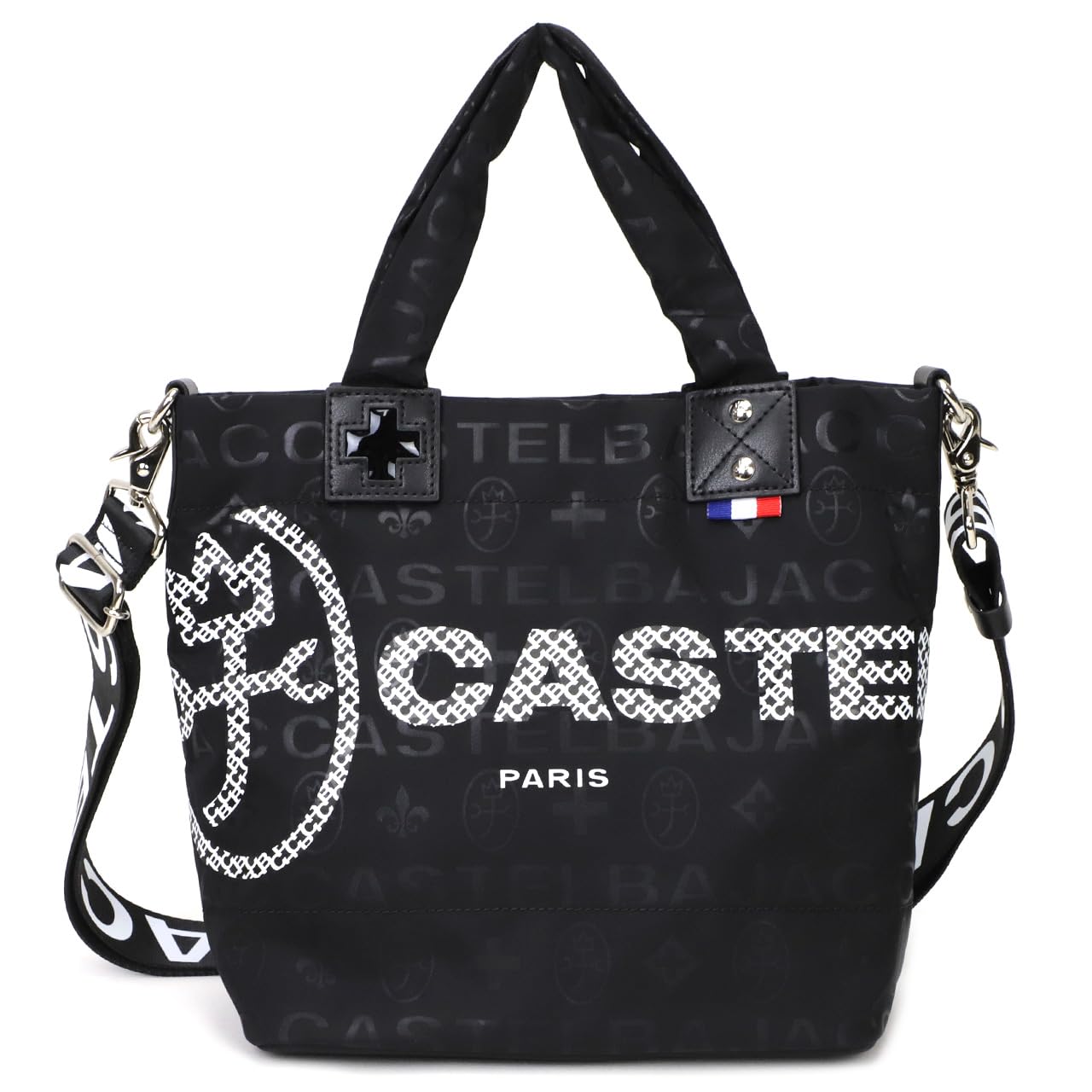 Двусторонняя сумка-тоут Castelbajac Pase с плечевым ремнем, Нет. 31523, Черный