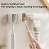 Dustproof Toothbrush Holder Flip-top Toothbrush Storage Box New Electric Toothbrush Storage Rack