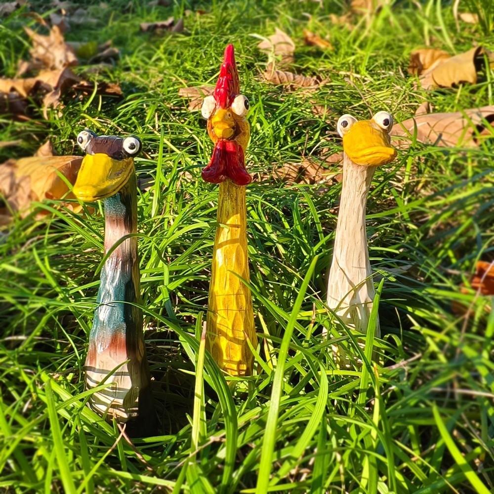 Hars Knutselwerk Eend Gans Ornamenten Weerbestendig Dier Beeldjes Terras Decoratie