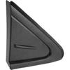Front Right Door Mirror Corner Mudguard Triangle Cover Trim No.60117-02370 Rearview Triangle Trim Panel for Toyota Corolla 2019-2021 Plastic Black