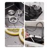 Silver Nano Embossed 304 Stainless Steel Kitchen Sink Large Single Slot Home Improvement Multifunction Wash Basin For Kitchen