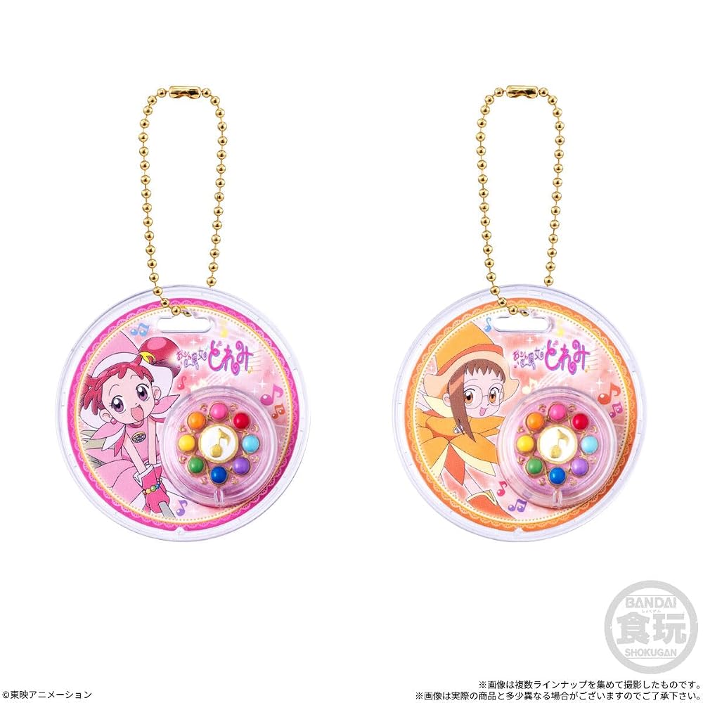 Bandai Ojamajo Doremi Package Charm & Chocoboro 10pcs Box Snack Toy