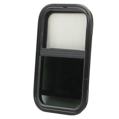 RV Window 590x390mm Tinted Tempering Glass Vertical Horizontal Sliding for Campers Trailers Construction Vehicles