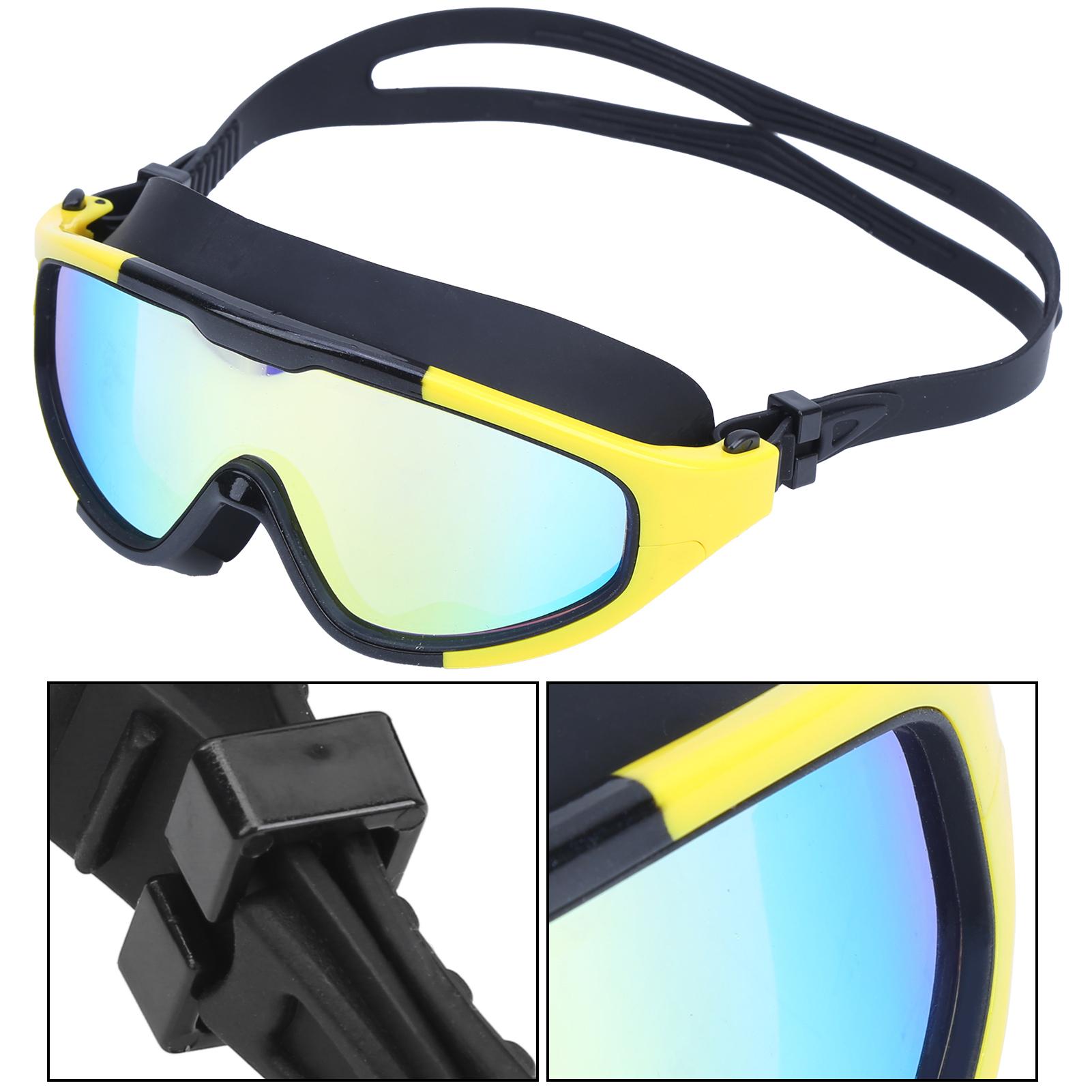 Plating AntiFog Swimming Goggles Colorful Diving Snorkeling Water Mask Boxed 1918