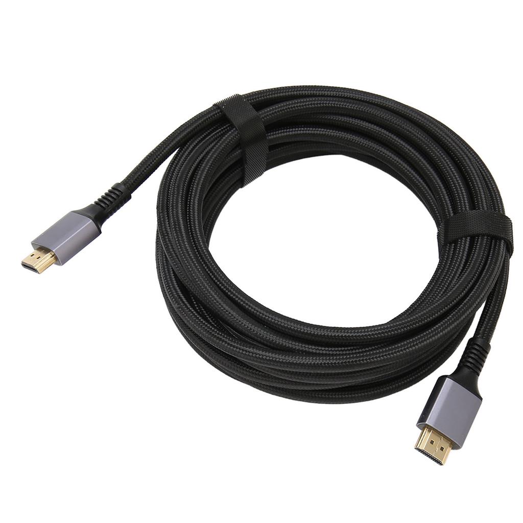 8K HD Multimedia Interface Cable 6.7mm Wire Diameter Pure OFC Conductor HD Multimedia Interface 2.1