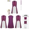 Super Mario Bros Toadsworth Cosplay Costume For Stage Performances