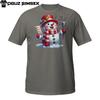 Snowman Singing Shirt – Christmas Caroler Tee with Microphone and Songbook