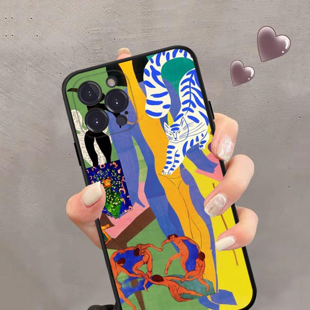 Henri Matisse Painting Art Phone Case Silicone Soft For iphone 15 14 13 12 11 Pro Mini XS MAX 8 7 6 Plus X 2020 XR Shell