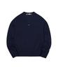 51Peosenteu V Neck Banding Longsleeve - Navy