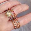 Luxurious And Distinctive Adjustable Copper Ring For Women Stylish Everyday Accessory