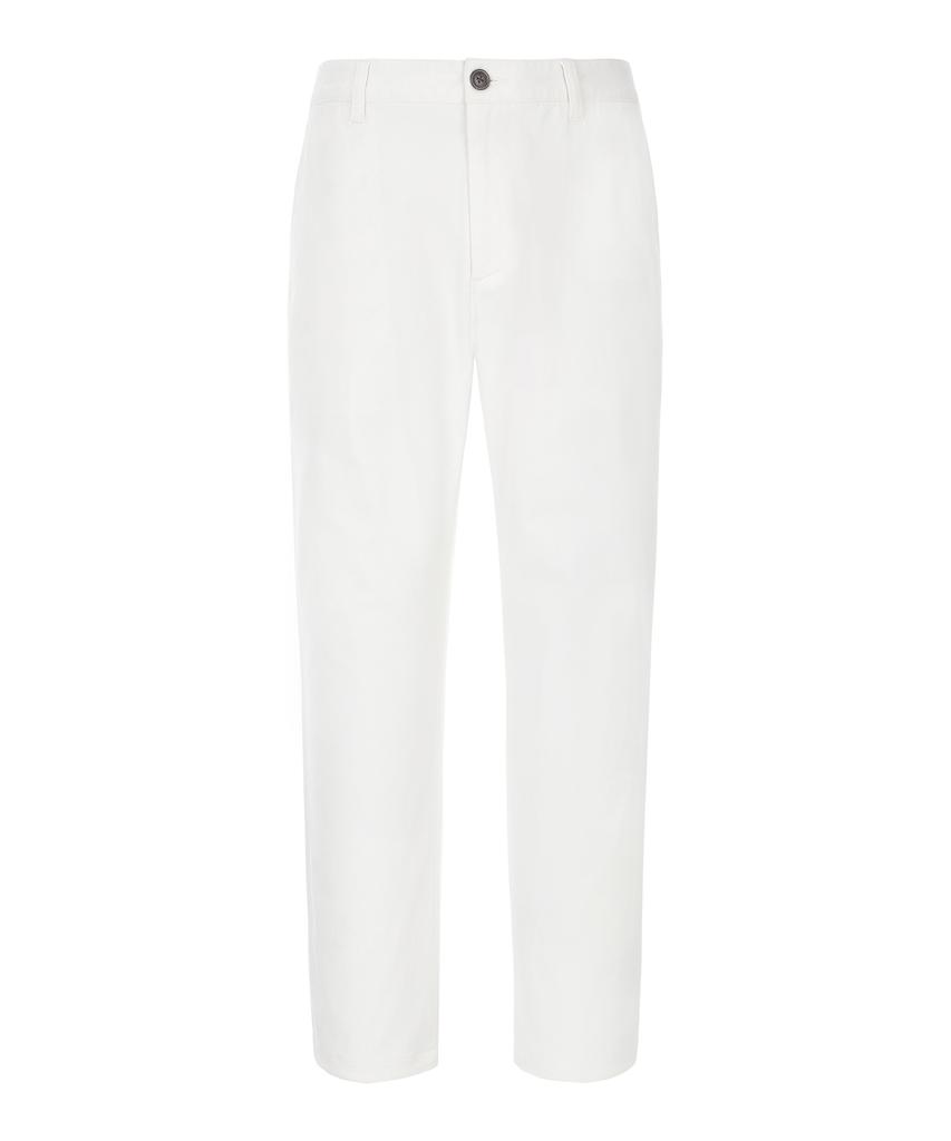 KULTE Brushed Tapered Spandex Chino Pants Ivory