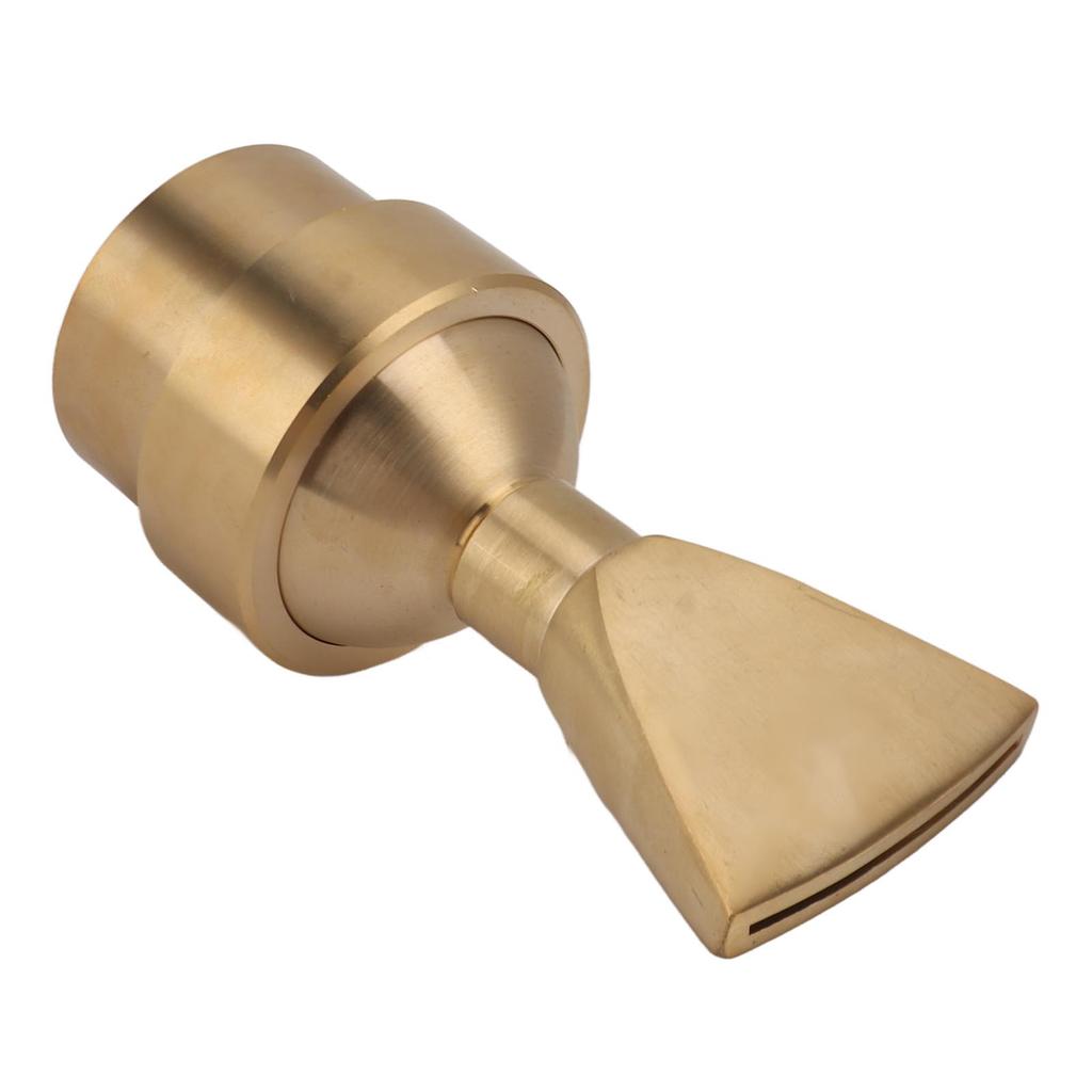 Vifteformet fontenedyse Kobber Justerbar Jevn Vannsprut Vifteformet Fontenesprøytehode for