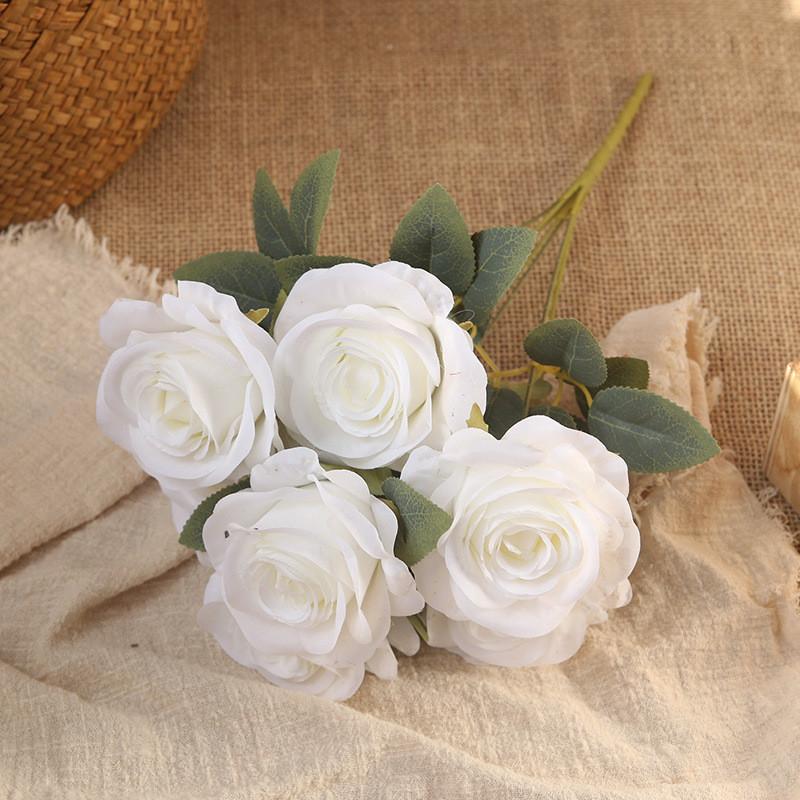 Rose Silk Flowers Party Decoration For Weddings And Celebrations