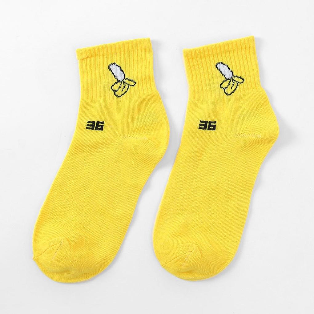 20 Paar erfrischende Frucht Damen Mittelgewichtssocken für Studentinnen