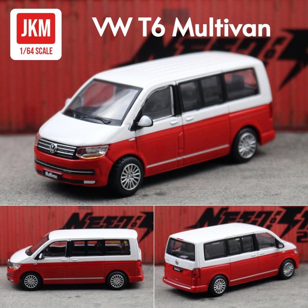 Μινιατούρα Μοντέλο 1/64 Κλίμακας T6 Multivan MPV Βαν 1:64 Δωρεάν Τροχοί Παιχνίδι Αυτοκίνητο Όχημα Συλλεκτικό Κράμα Diecast Δώρο Για Αγόρια Παιδί