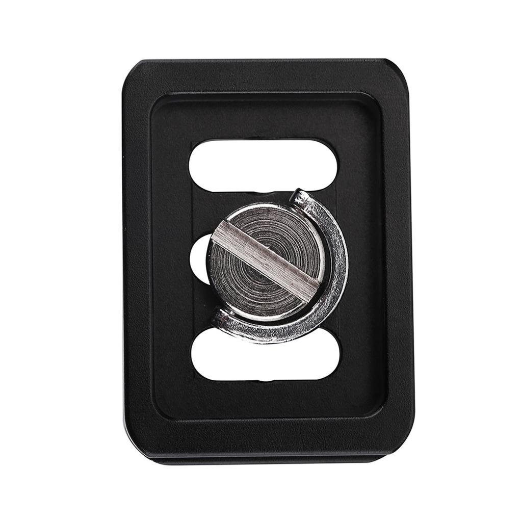 Mini Portable Aluminium Alloy Quick Release Plate Camera Mount Tackle Photography Accessory