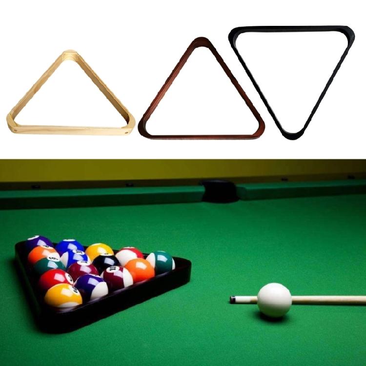 Billiards Ball Holder Triangle Rack Table Ball Holder for Playings Snooker