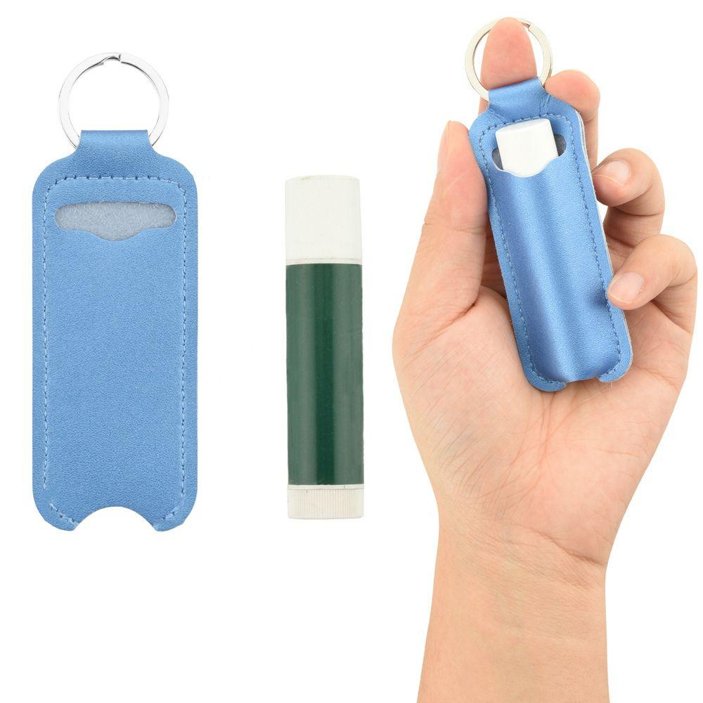 Lip Balm Bag Lip Balm Case Chapstick Holder Key Ring Holder Keychain Holder Lipstick Keychain Bag