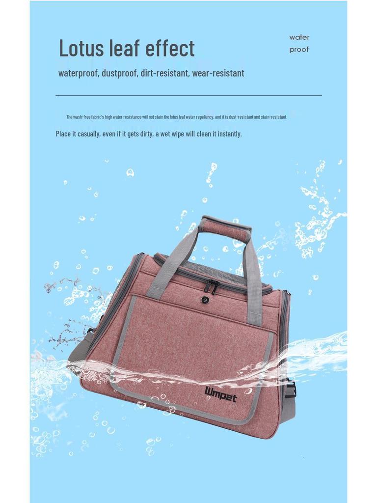 Große Tragbare Haustiertransportbox: Atmungsaktiver Outdoor-Rucksack für Katzen und kleine Haustiere