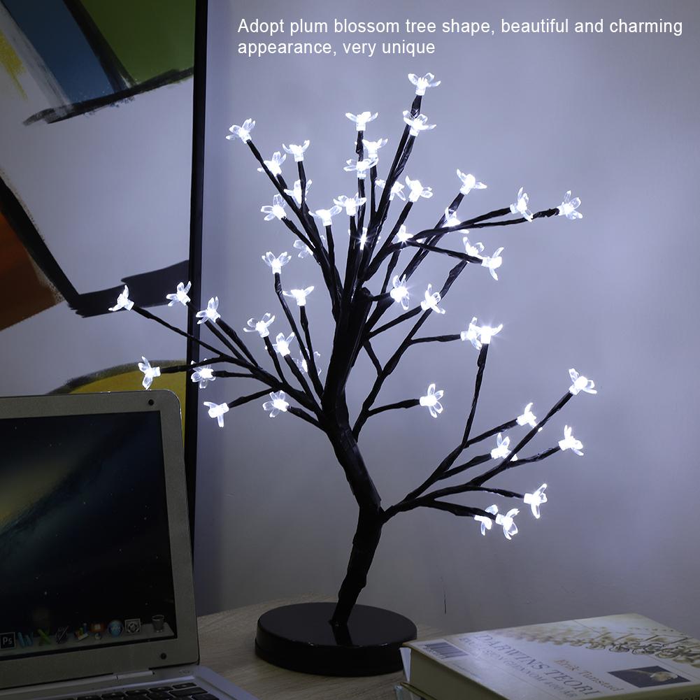 Buy LED Desk Tree Lamp, 48 LED Tree Lamp Bonsai Light, for Bedroom Living Room at affordable