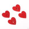 50 Piece Heart Shape Engraving Wooden Christmas Party Ornament Gift Tags Label Embellishments