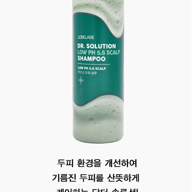 LEBELAGE - Dr. Solution Niedriger pH-Wert 5,5 Kopfhaut-Shampoo