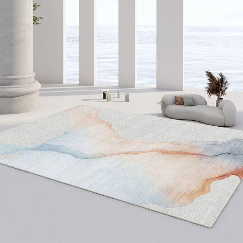 Non-Slip Loop Pile Carpet for Living Room, Bedroom, and Entrance