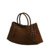 Customized Handmade Woven Bag, New High-end Vegetable Basket Bag, Elegant Women's Handbag, Large Capacity Tote Bag