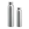 650ml/1000ml Stainless Steel Metal Water Bottle Outdoor Sports Water Bottle Metal Cold Water Bottle Reusable Leakproof