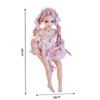 65cm Men's Mini Sex Doll Maid Cosplay Loli Vagina Sex Masturbation Cup Adult Erotic Sex Toy
