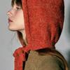 QUAFE MIXED RIBBON BALACLAVA_ORANGE RED