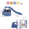 BTM Slide Swing Swing Large Playground Slider Indoor Playground Kids Kids Park Kids Basketball Hoop Kids